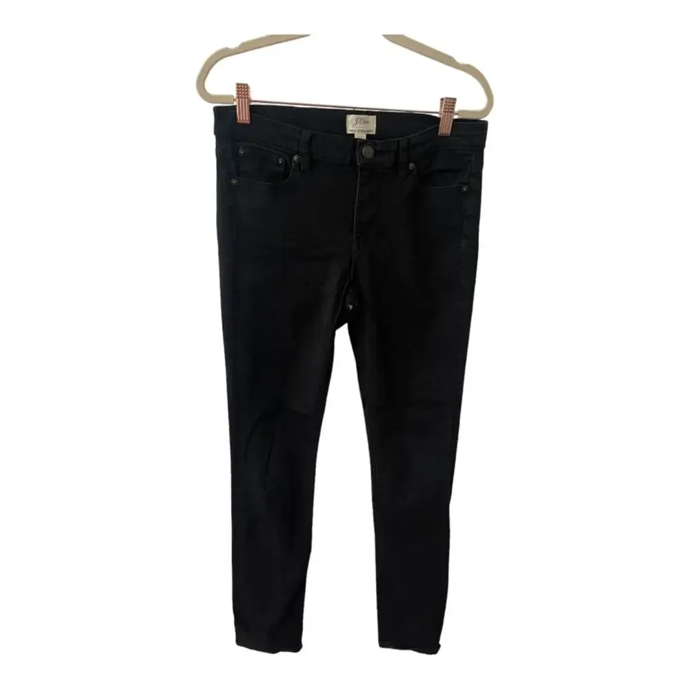 J. Crew Reid Straight Leg Jeans High Rise Denim Casual Preppy Cotton Pants 27